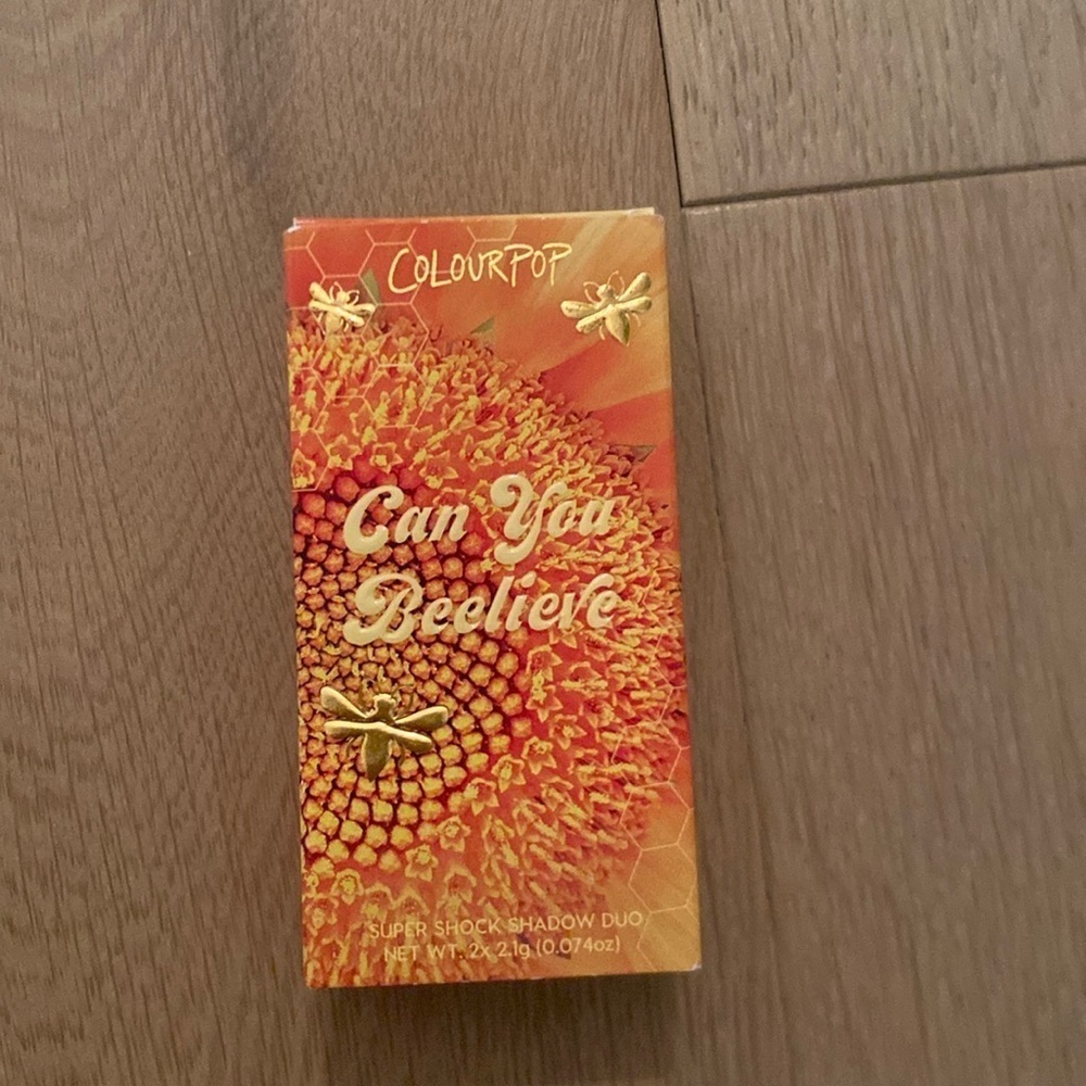Colourpop Can You Beelieve Super Shock Shadow Duo